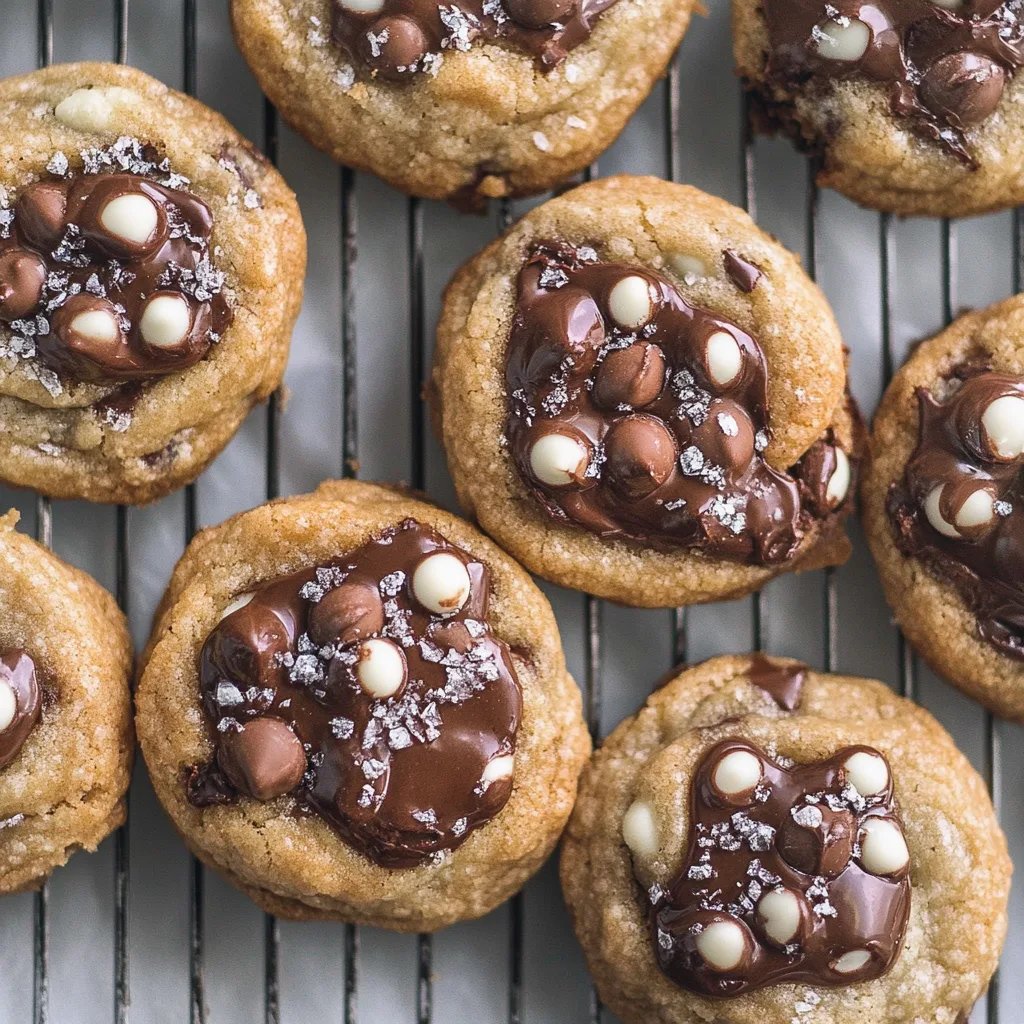 Knusprige und zähe Schokoladenkekse