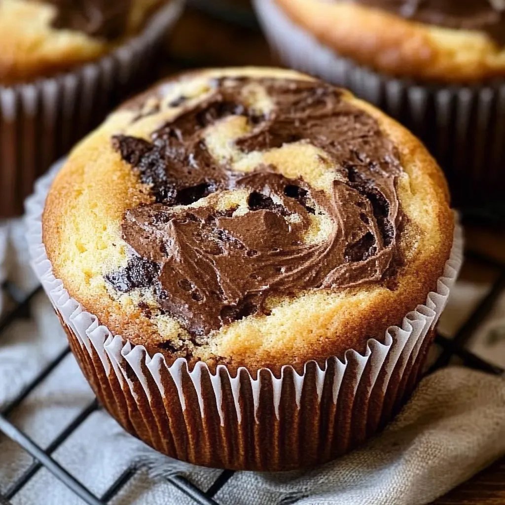 Marmormuffins mit Joghurt