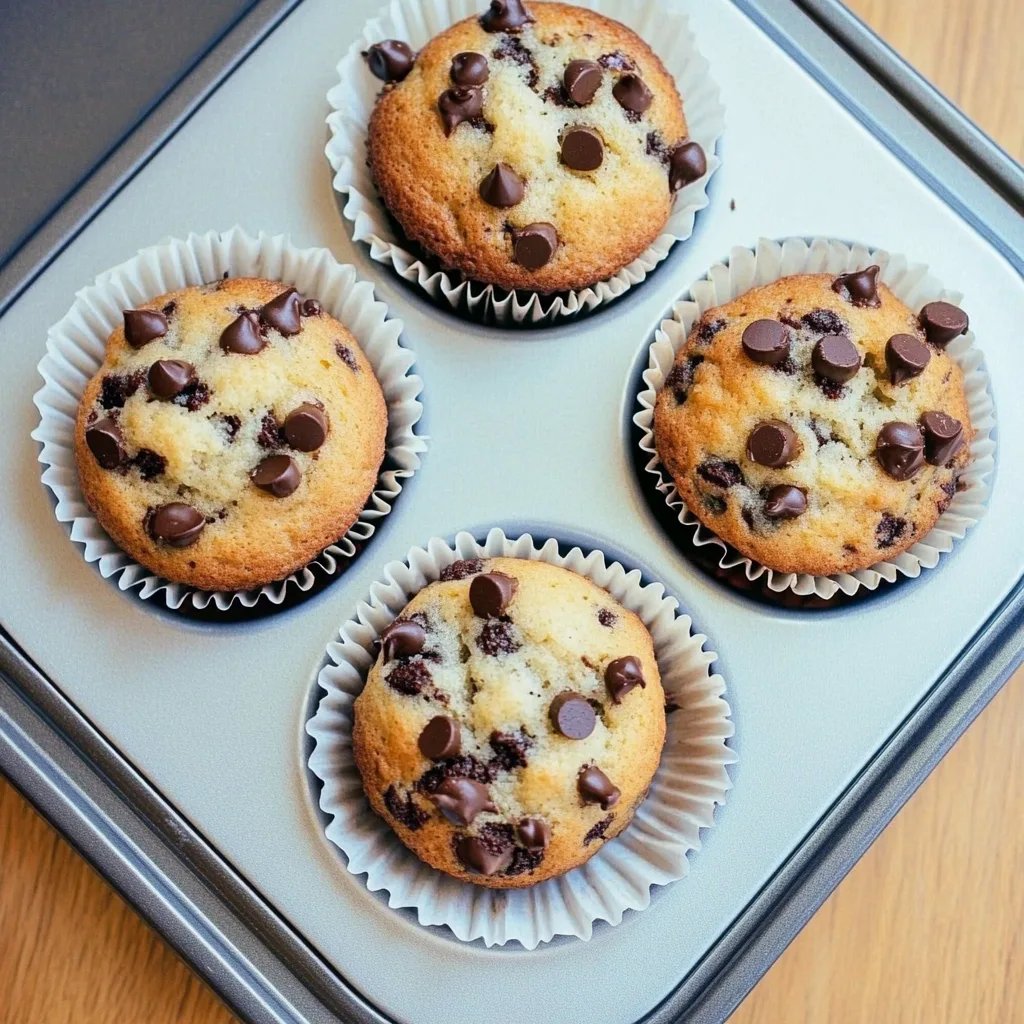 Muffins mit Schokostücken