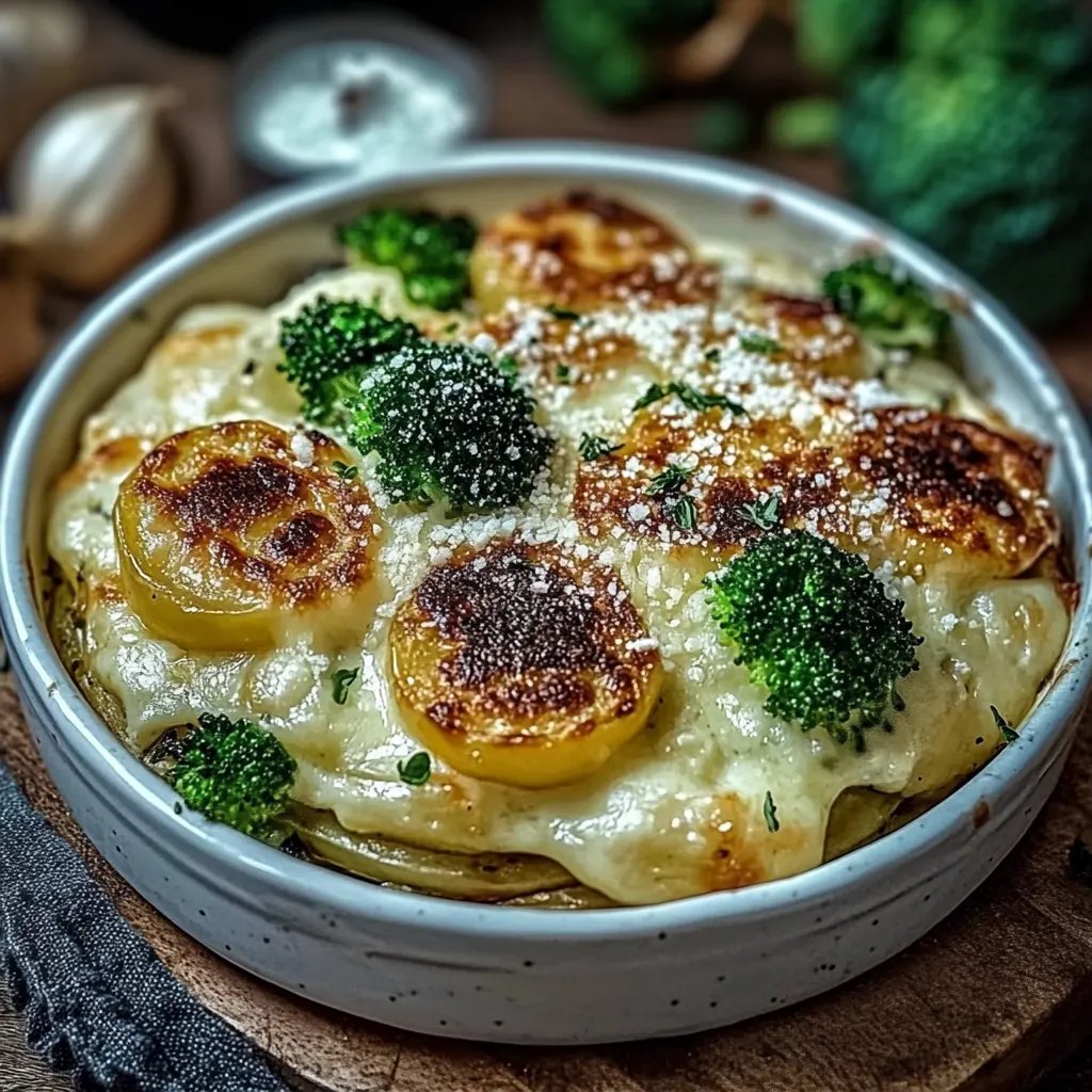 Kartoffel-Brokkoli-Auflauf