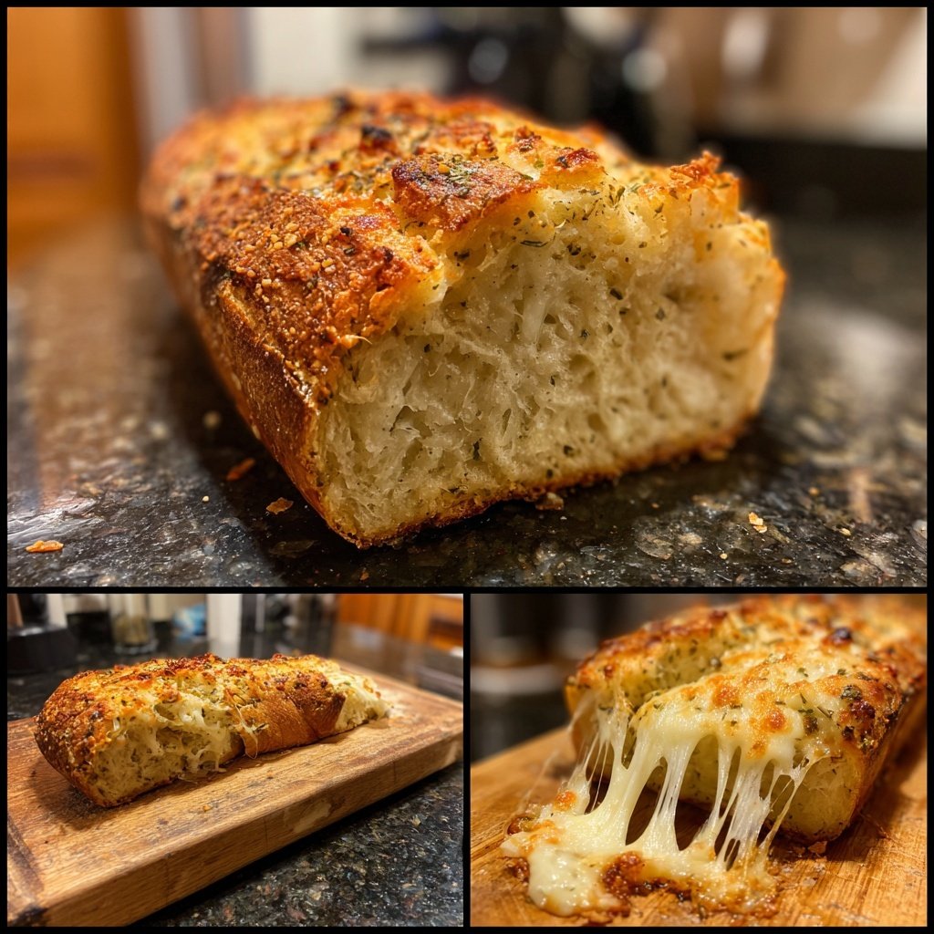 Zupfbrot Mit Knoblauch Und Mozzarella