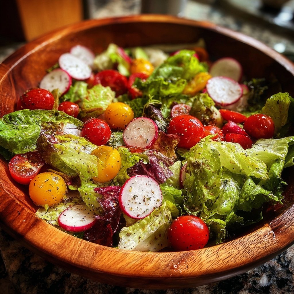 Grill Beilagen Salat Mit Radieschen