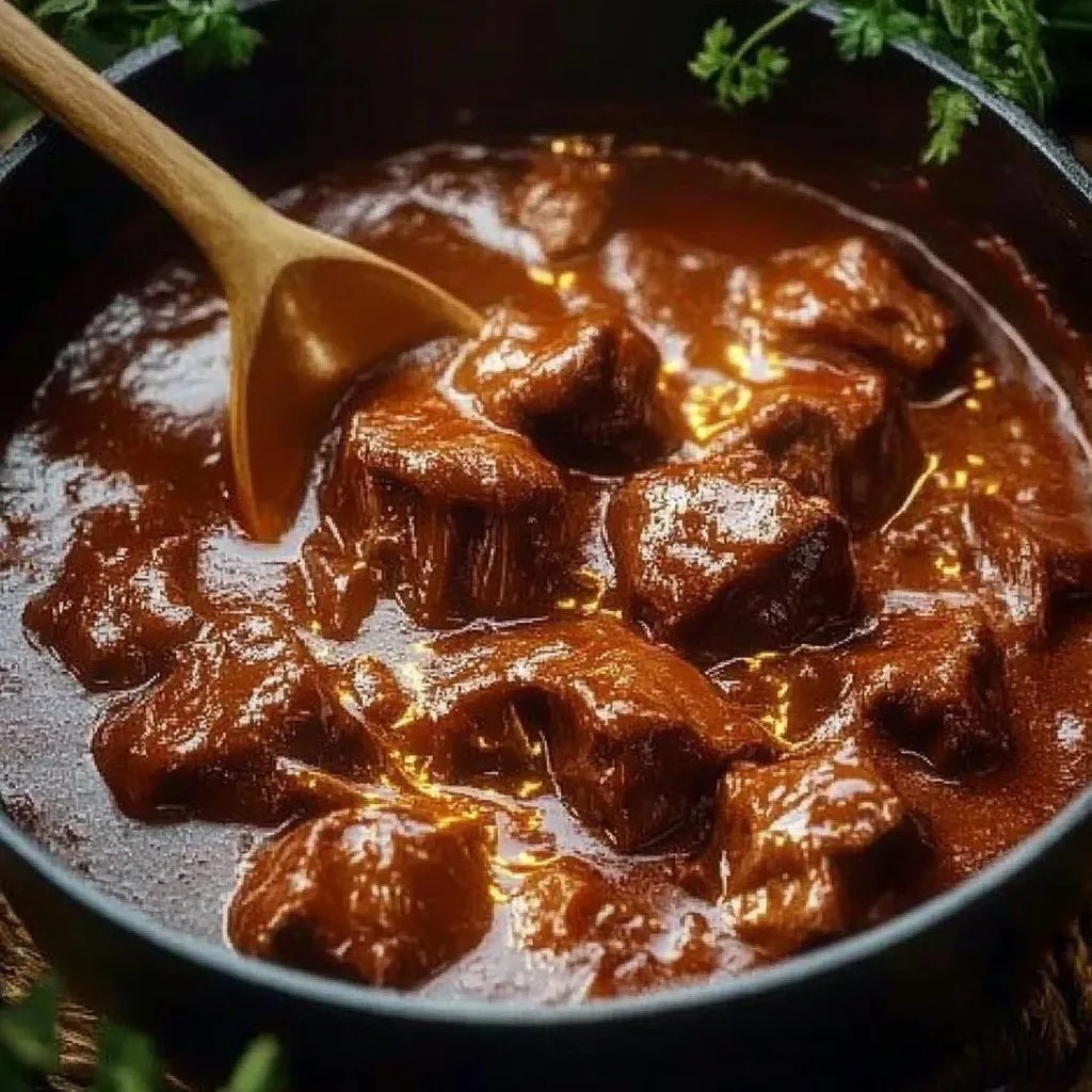 Zartes Rindergulasch