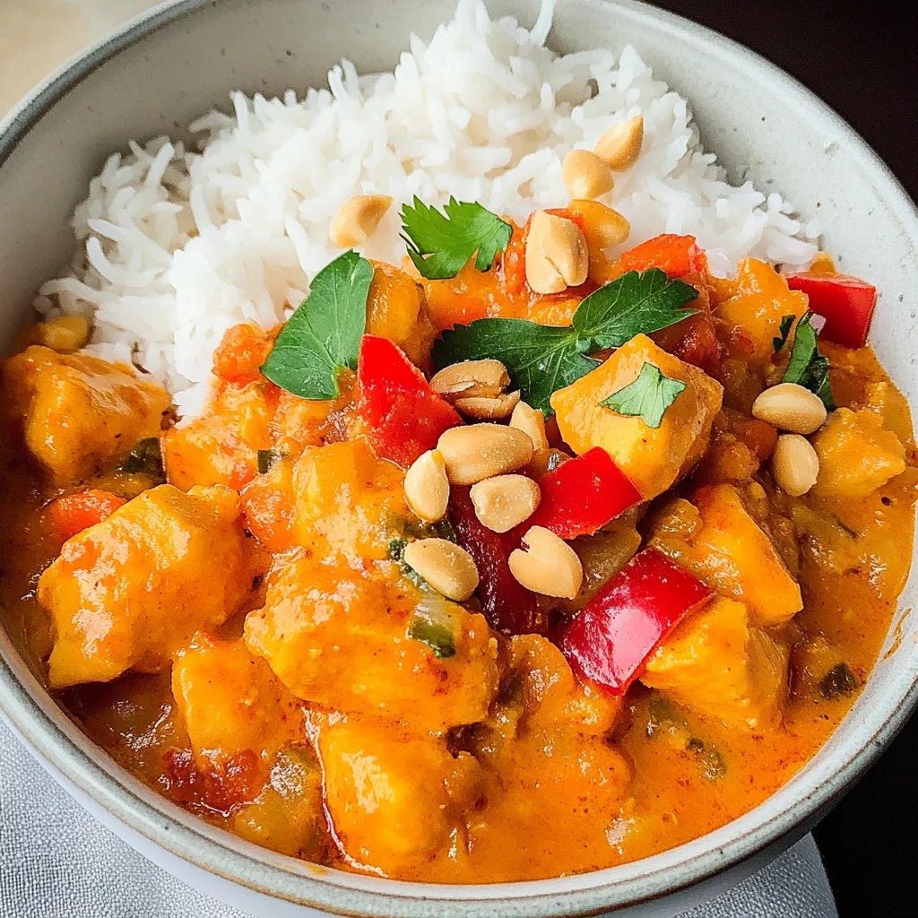 Kürbis Curry mit roten Linsen