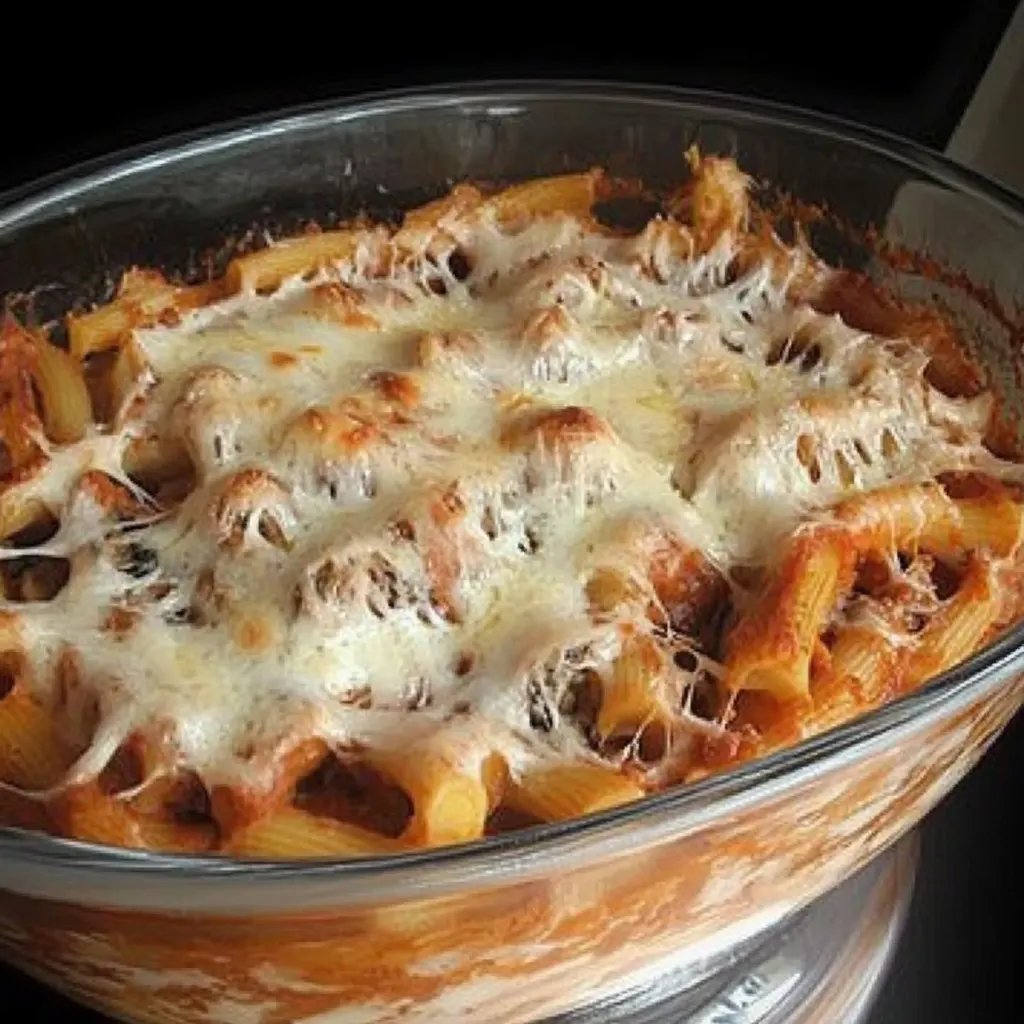 SANNES MAKKARONI-HÄHNCHEN-AUFLAUF