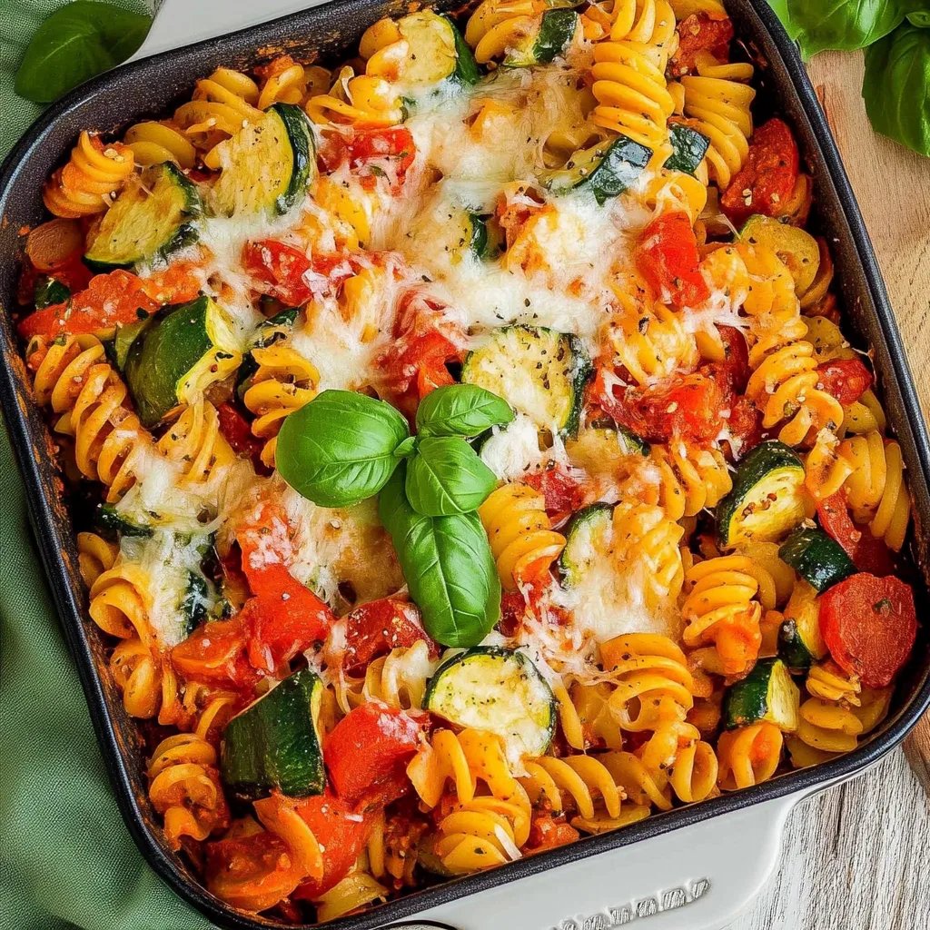 Zucchini Paprika Auflauf