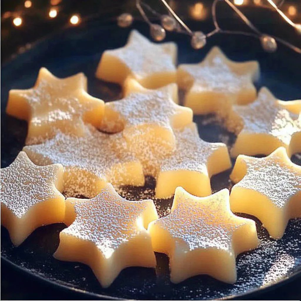 Zarte Zitronensterne